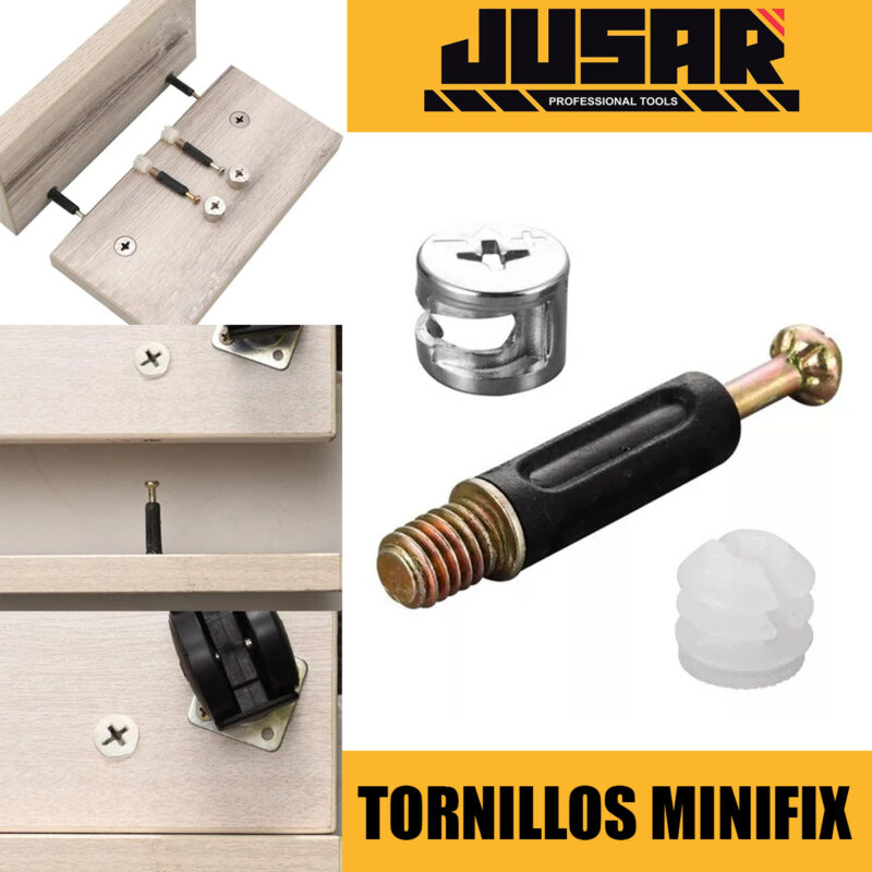 Tornillos Minifix – JusarBolivia